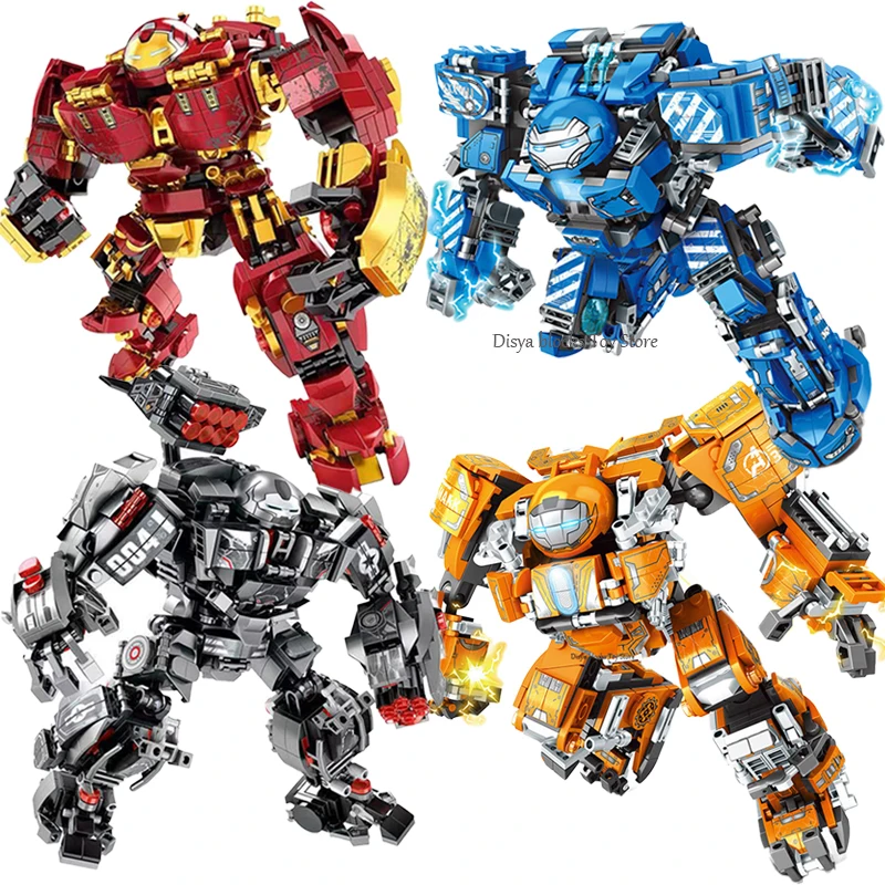 New MK50 Disney Marvel Legends Avengers IRONMAN MARK-50 Figure Toy Iron Man Movie Model Building Block Bricks Kids Toys Gift Boy