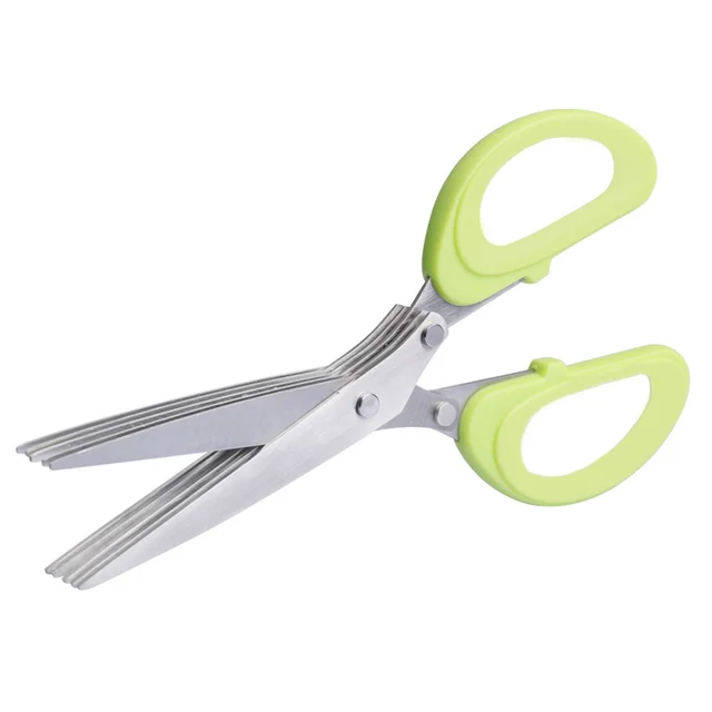 Kitchen Scissors Green Onion Vegetable Cutter Scallion Herb Laver Spices Cooking Tool Cut Kitchen Accessory