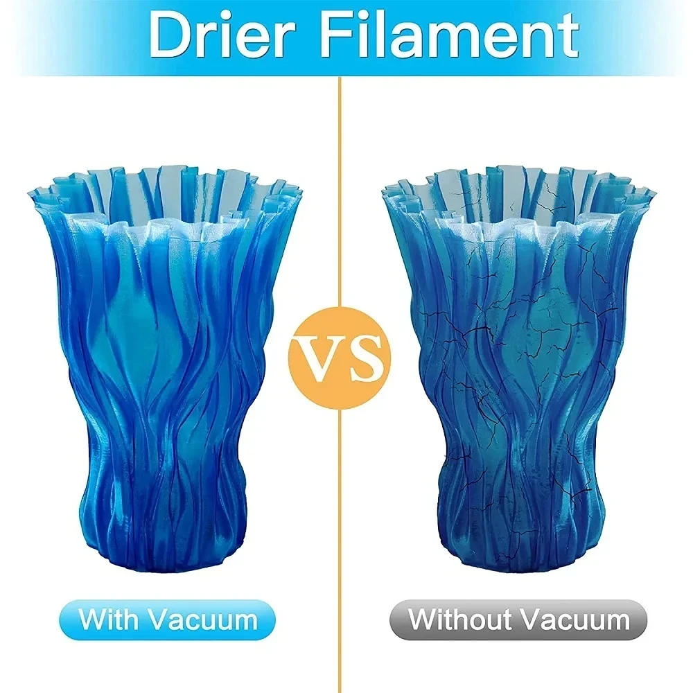 3D-Drucker PLA ABS TPU PETG 1 kg Filament Vakuum-Aufbewahrungsbeutel Halten Sie Material trocken und vermeiden Sie Feuchtigkeit Verbrauchsmaterial Safekeep Filament Bag – Detail 5