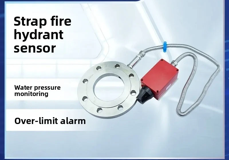 Fire hydrant sensor water pressure detection, power display, pressure sensor