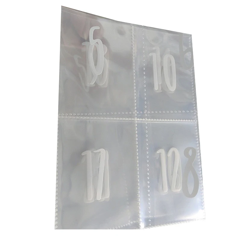 25 Sheets Of 100 Envelopes Save Money Challenge Insertion Replacement, Pre-marked 1-100 Money Bag Cash Filler