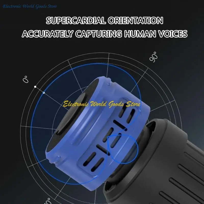 A3PD Actualización fácil núcleos micrófono fidelidad para entusiastas las actuaciones