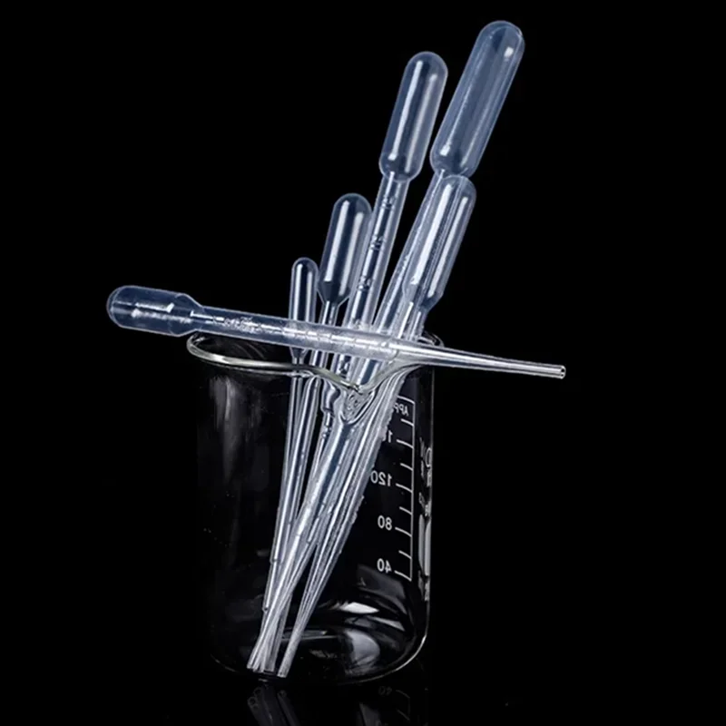 500 szt. 1000 szt. 2000 szt. 0.2ml 0.5ml 1ml 2ml 3ml 5ml przeźroczyste tworzywo sztuczne pipeta Pasteur jednorazowe olejki wkraplacz oleju — zdjęcie produktu 5
