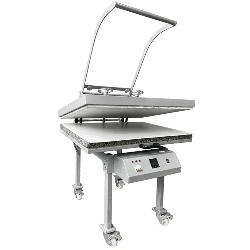 

【Best-selling】80*100cm Manual Large Format Heat Press Machine White Ink Heat Press Machine Magnetic Semi-automatic Pull-out Prin