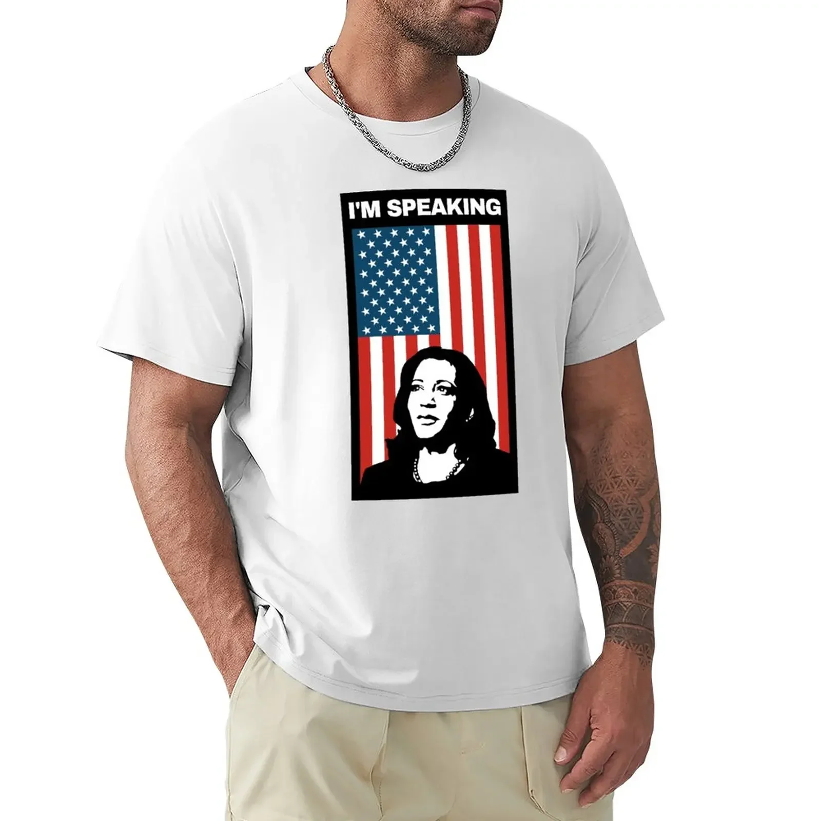 

I'M SPEAKING! T-Shirt hippie clothes quick drying funnys men t shirt