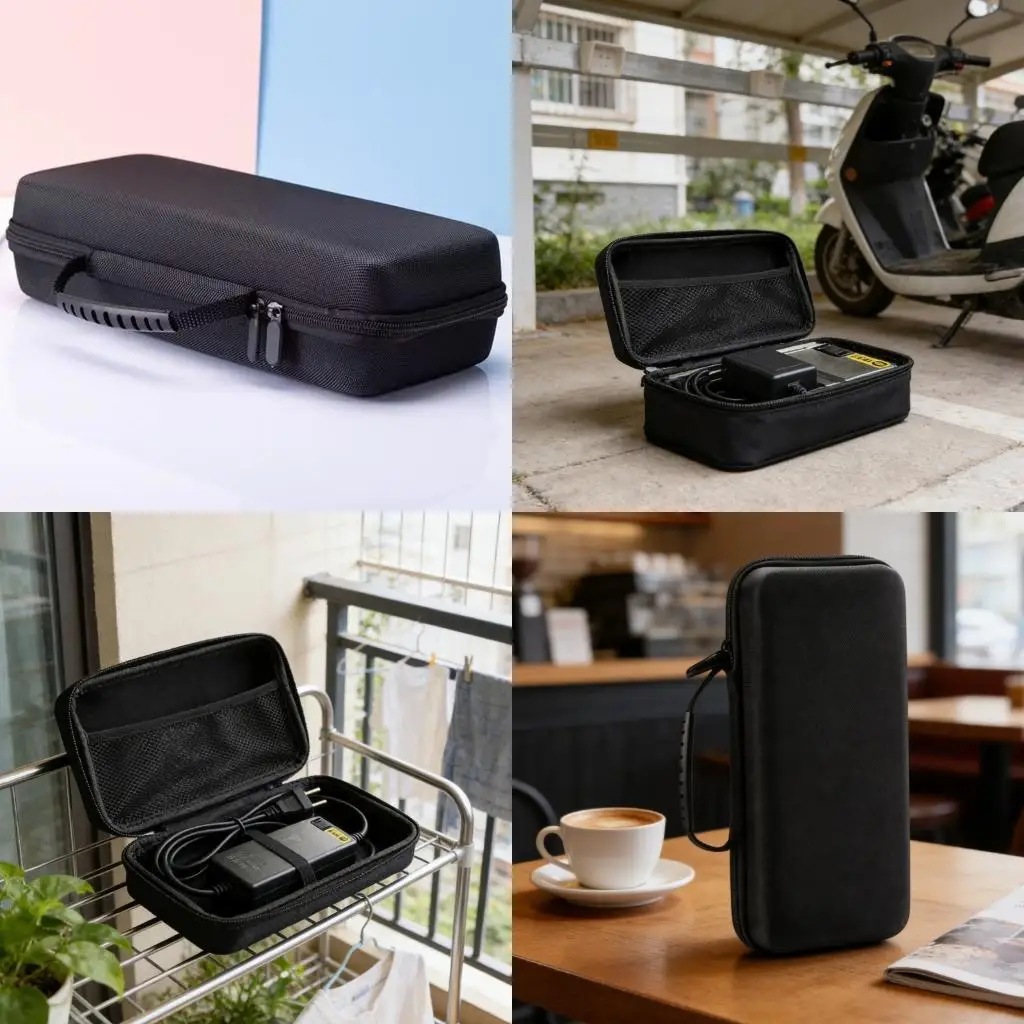  Multifunctional Carrying Case Spacious Storage Bag For TR72-3500 Adapter Offering Secure EVA Compartment