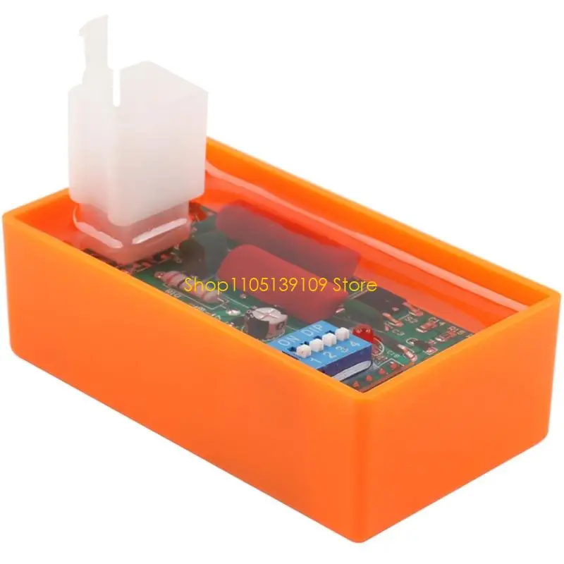 High Performances Motorcycle Igniters DIP Adjustable Timing & Waterproof ABS Construction Suitable for 100 150cc Engines