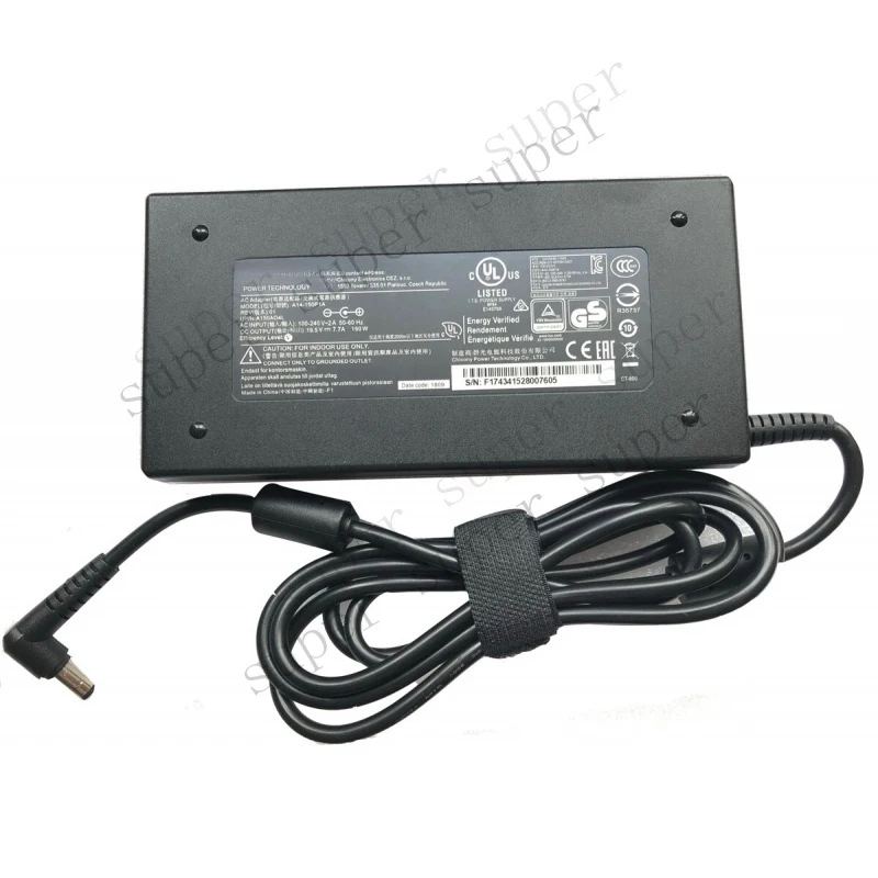 

S+ Chicony 150W 19.5V 7.7A AC Adapter Charger For MSI GS60 GS70 MS-16J9 GE62 7RD