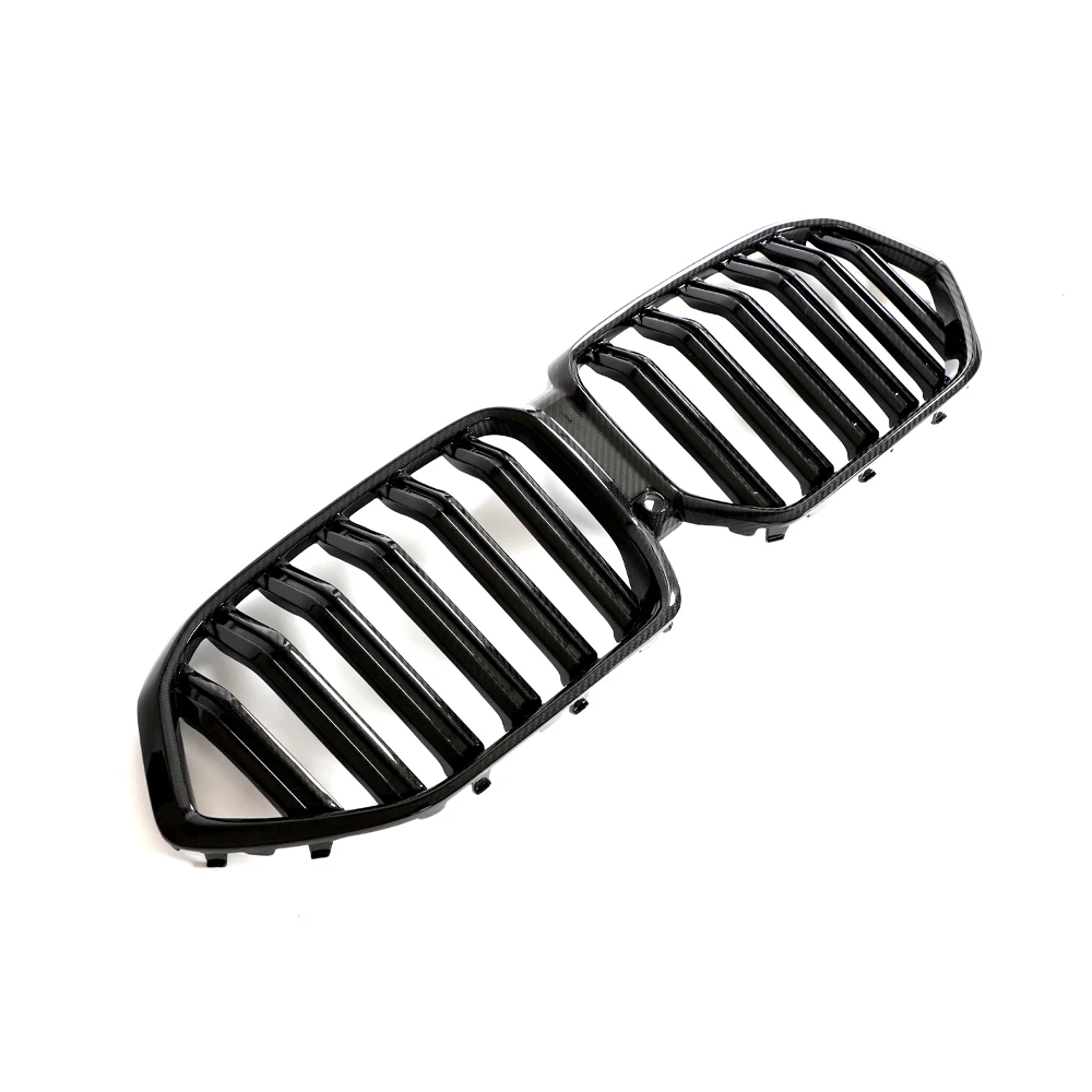 Prepreg Carbon G06 X6 Kidney Grill Dual Slats for BMW X6 G06 M50i Sport Utility 4-Door 2020- 2023