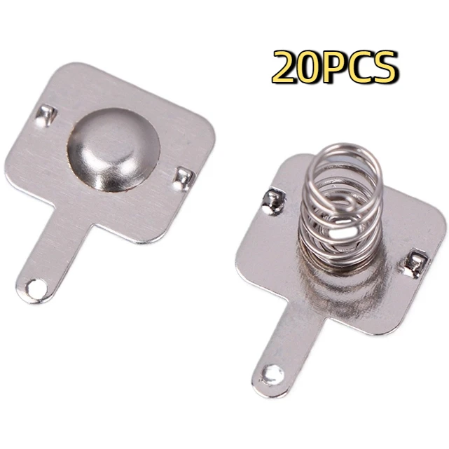 

18650 Battery Sheet Spring Contact Sheet Battery Box Positive And Negative Single Bipolar 20PCS DIY Accessories