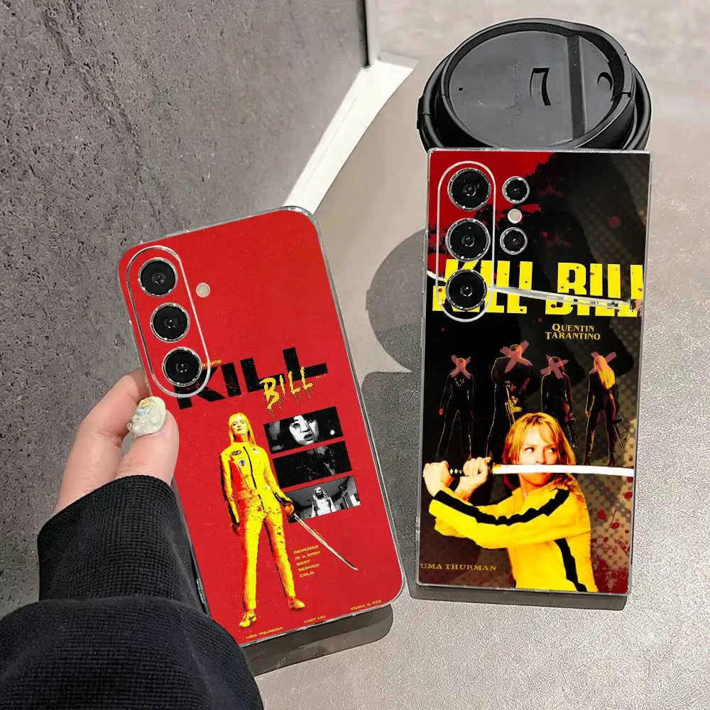 K-Kill Bill Movie  Phone Case For Samsung S25,S24,S21,S22,S23,S30,Ultra,S20,Plus,Fe,Note,10,9,5G Transparent Cover