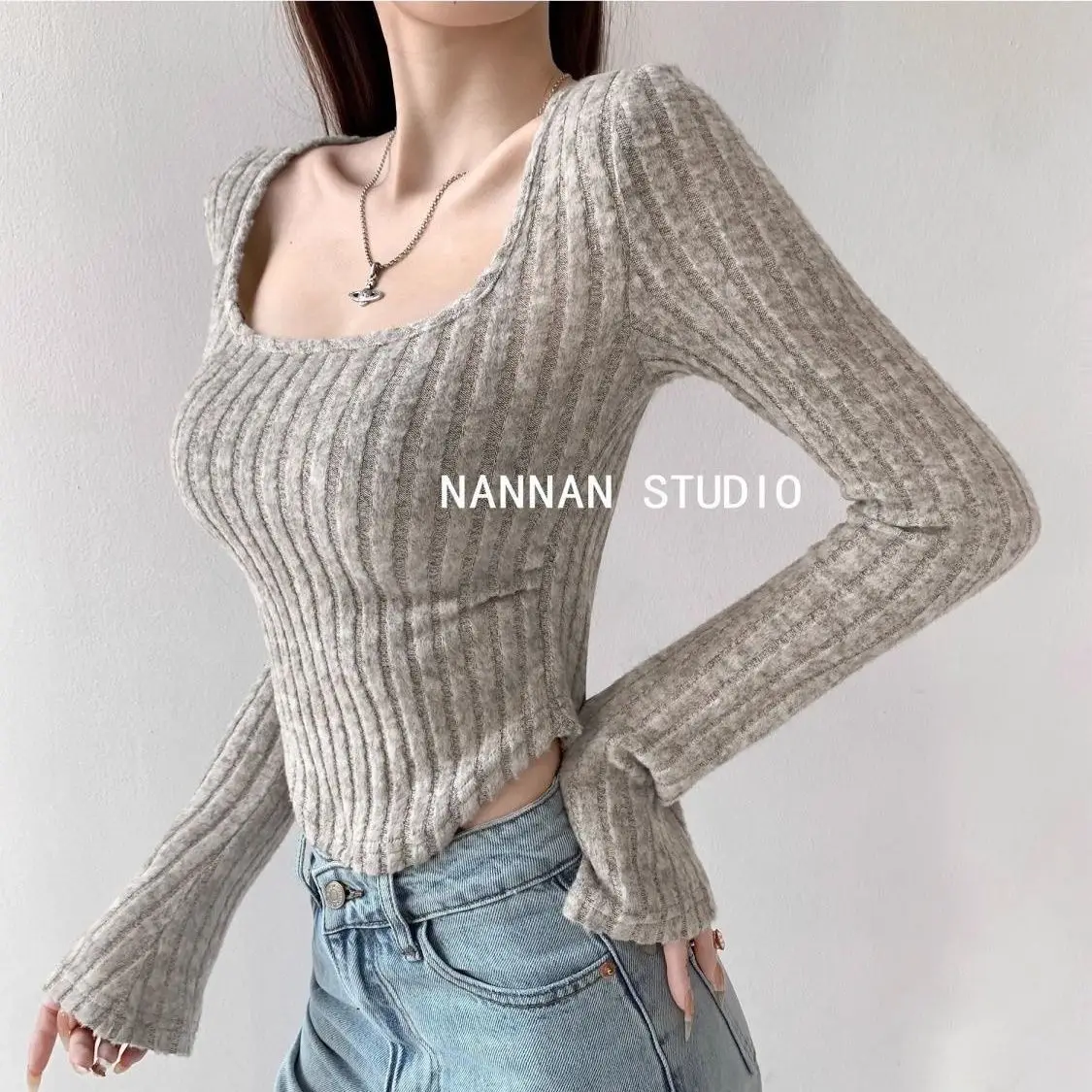 البلوزات البلوفرات النسائية الأمريكية توالت النمط الصيني كبيرة الحجم الشارع الحضرية الموضة الثقافية التقليدية الشتاء الشباب #6