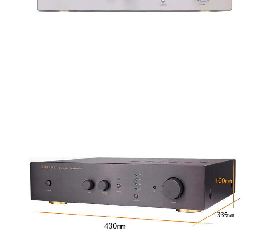 TS-1B 100W*2 Class AB Power Amplifier ,High Power Preamplifier,Stereo Amplifier Dual OPA JRC5532 /5200/1943.With Remote