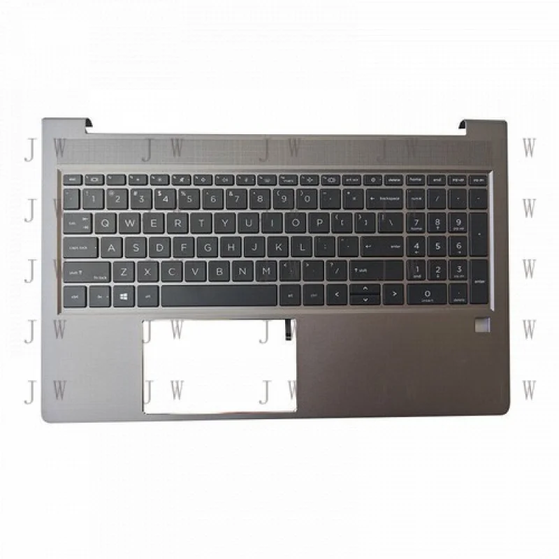 

DDZ New For HP ZBOOK Power 15 G9 Palmrest w/Keyboard White Backlit Gray N06912-001