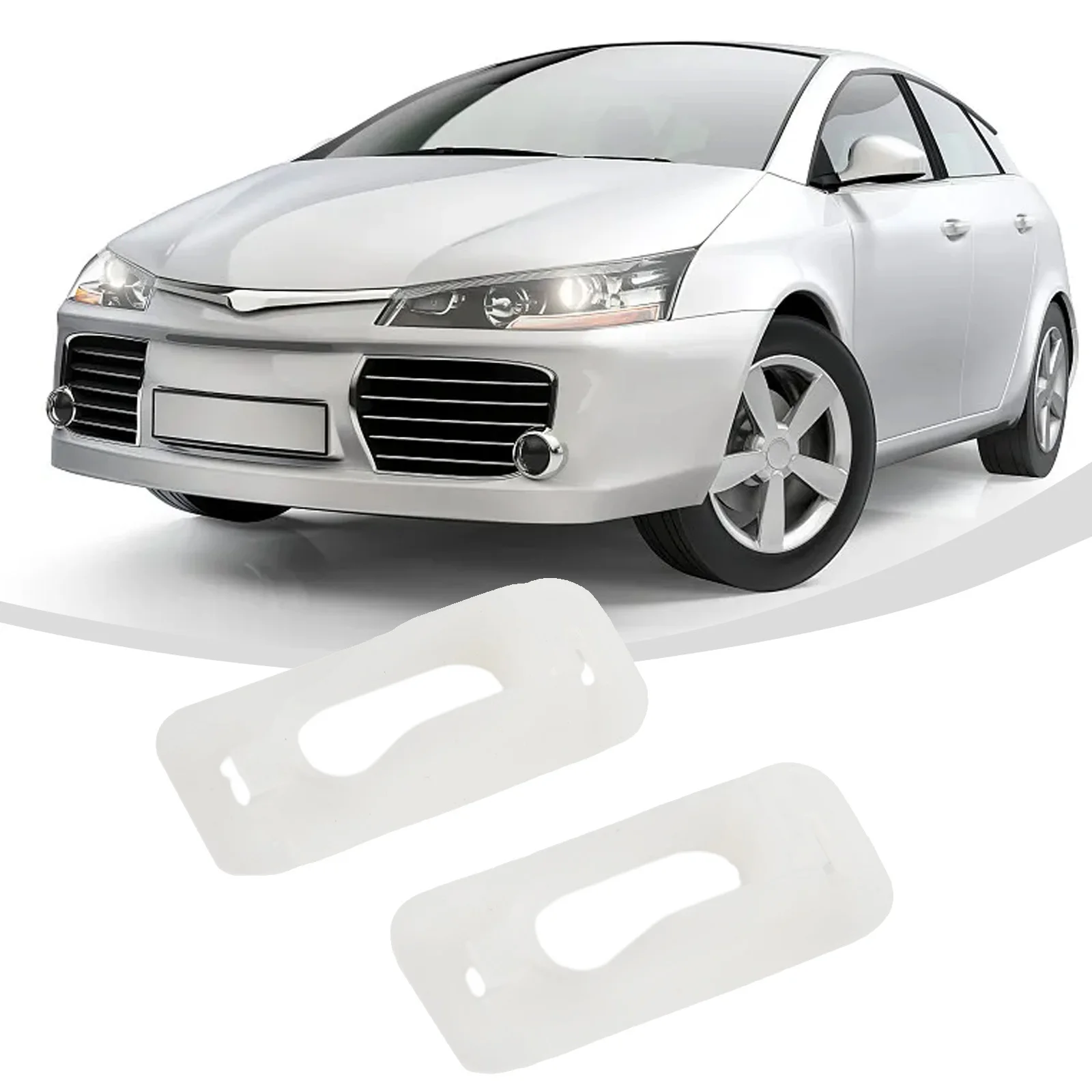 For MONZA 1991 TO 1996 For Corsa Celta Prisma Astra Car Hood Support Rod Holder Car Hood Support 1 Pair Car Clip White - zdjęcie 1