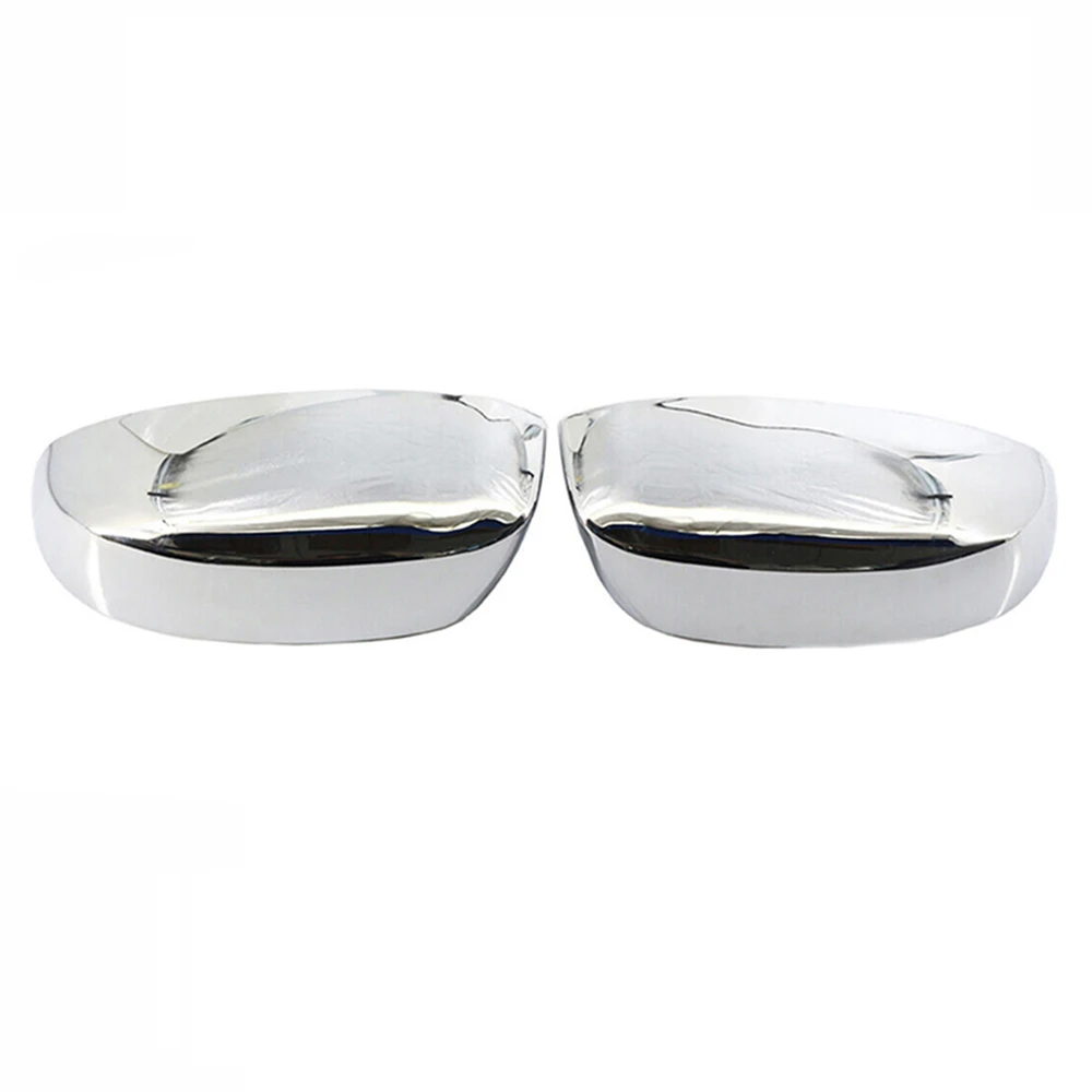 Chrome Car Side View Mirror Cap Top Half Cover Replacement GMC 128-00902R ABS for GMC Sierra 2500 3500 HD 2008-2014