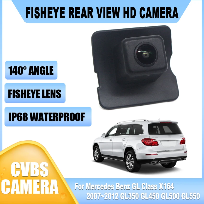 High Quality Full HD CCD Night Vision Rear View Camera For Mercedes Benz GL Class X164 2007~2012 GL350 GL450 GL500 GL550