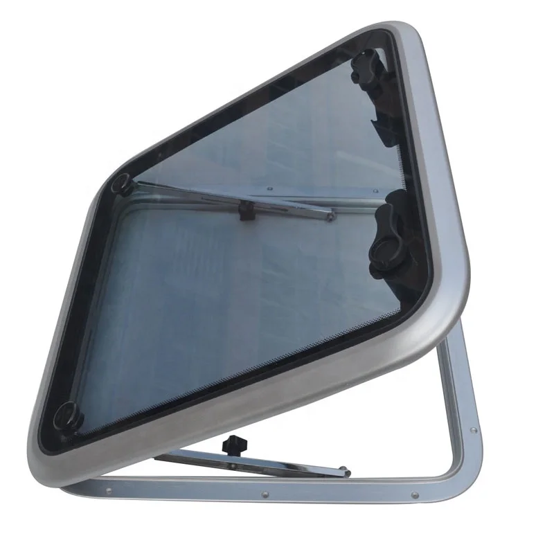 Marine Customized Ship Escape Hatch RV Skylight Window Tempered Glass Boats Yacht RV Aluminum Boat Deck Hatch