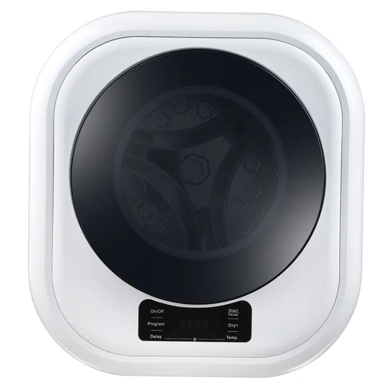 Wall-mounted mini front-mounted washer with dryer for RVs, yachts, and small spaces