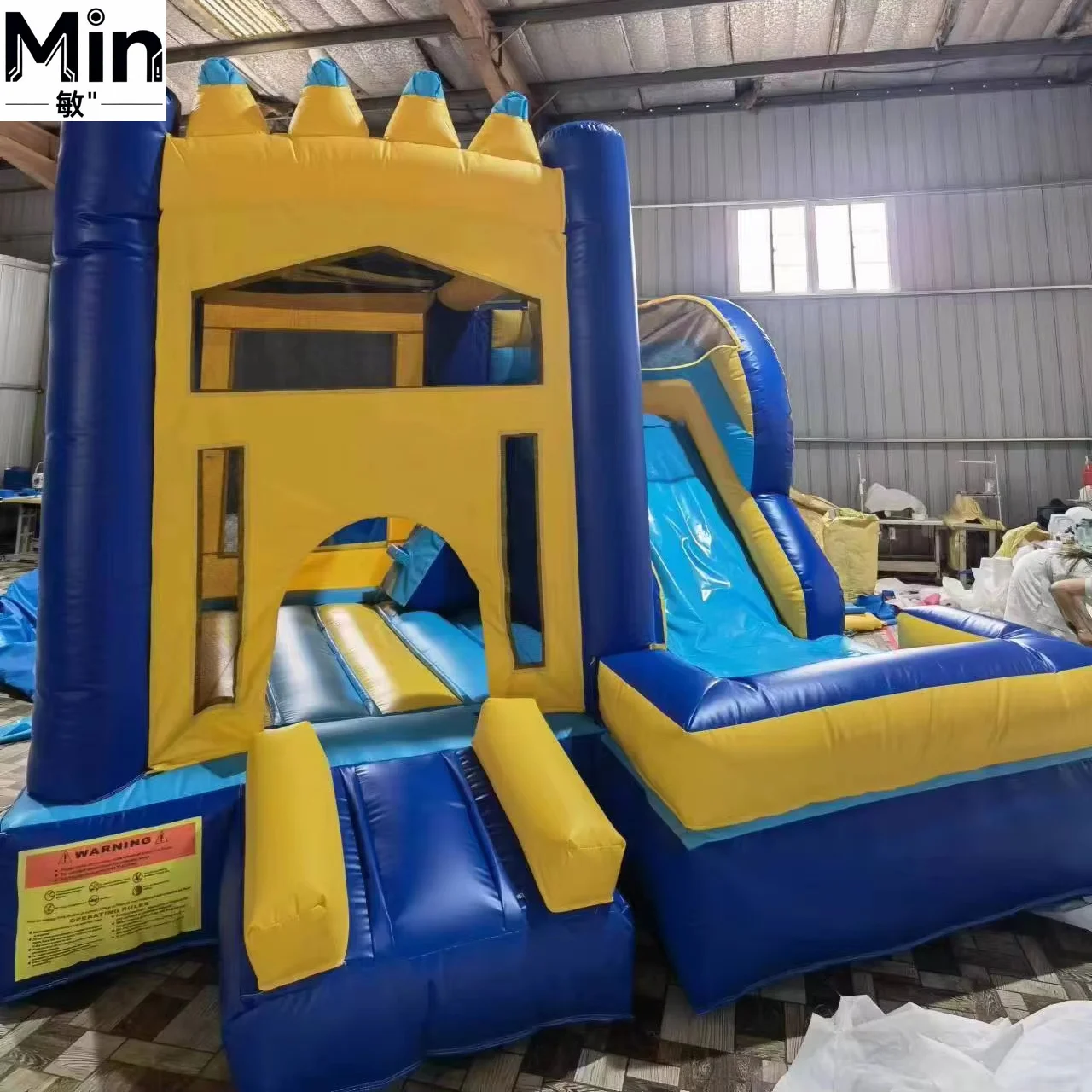 Commercial Grade Inflatable Bounce Castle Combo with Slide Bounce House Jumper for Kids Party Event Rental Business