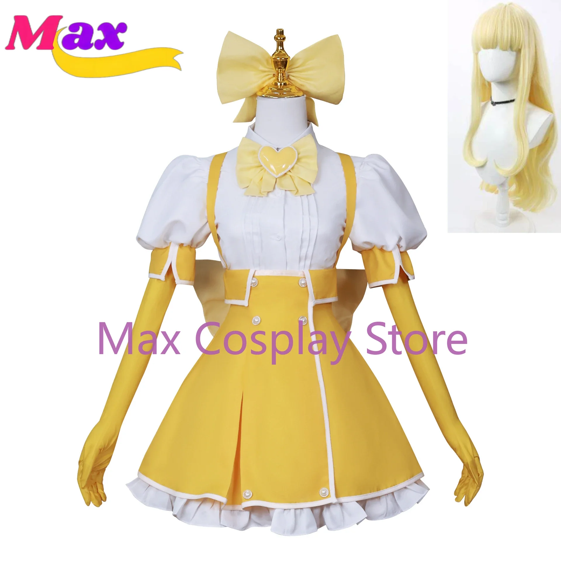 

Max Cos Unisex Anime Cos Tenkawa Kaoruko Cosplay Costumes Outfit Halloween Christmas Uniform Suits Customized size