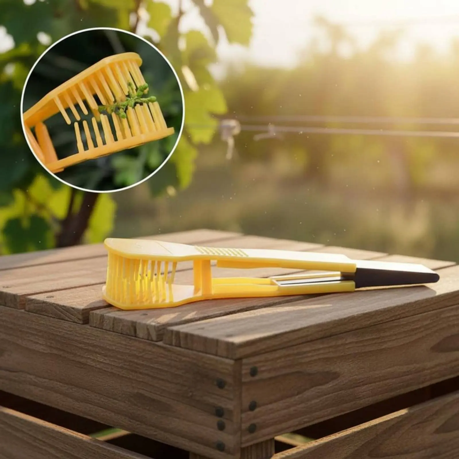 Grapevine Thinning Comb Promotes Larger Fruit Growth Grapevine Flower Pruner Improves Productivity Reduces Labor for Vintners