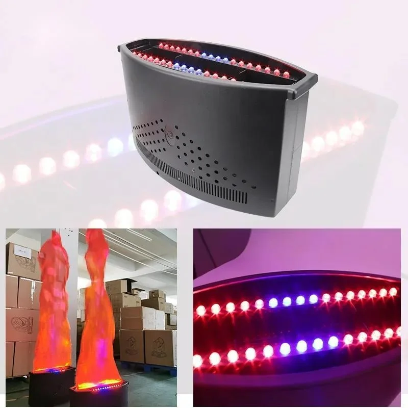 eletronico led simulacao flame lights camping fogao atmosfera aderecos de festa ktv bar stage stage brazier ao ar livre 01