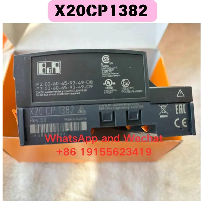 Brand new original X20CP1382 module Functional test OK