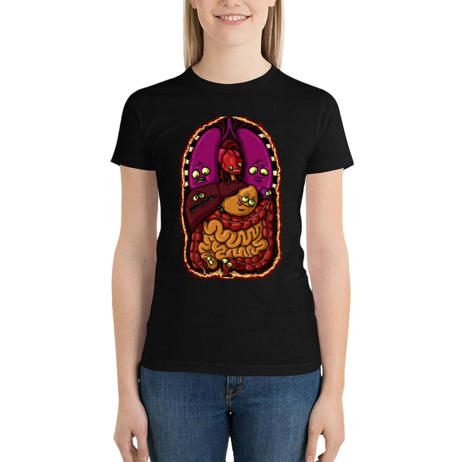 

Organ Story T-Shirt cute clothes anime clothes workout shirts for Women loose fit