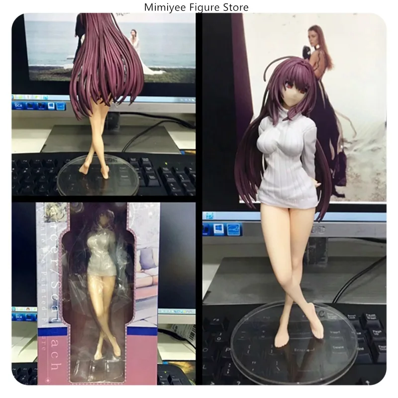 

24cm Fate Grand Order Scathach Home Wear Ver. Figure Model Statue Desktop Decoration Collection Gift​​