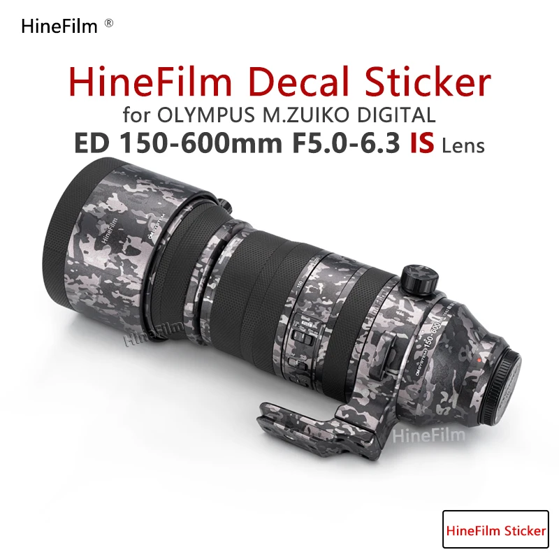 

Hinefilm Skin for Olympus 150-600mm F5-6.3 IS Lens Decal Skin 150-600 Lens Stickers 150600 Wrap for Olympus 150-600F5.0-6.3 Skin