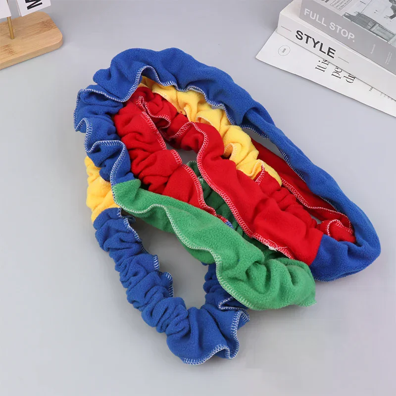 Jouets d'extérieur pour enfants, boucles de corde élastiques, multi-joueurs, Sports d'équipe, Interaction amusante, exercice de corde de traction, course à pied, poussée