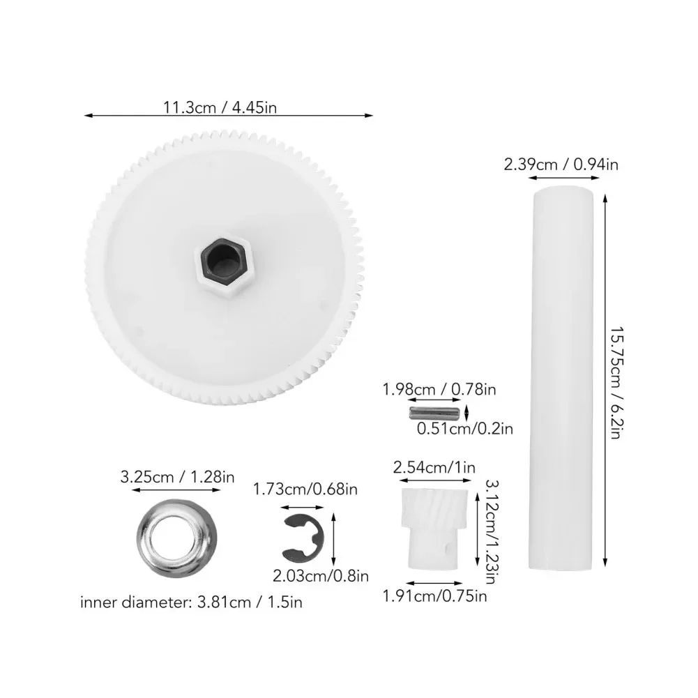 882699 reibungsloser Betrieb Müll verdichter Antriebs zahnrad satz Kombination zubehör Müll verdichter Antriebs zahnrad Kit Heim hardware