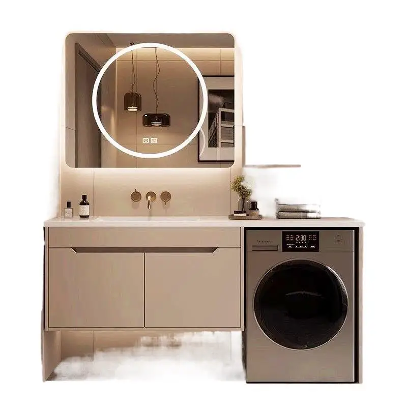 

Каменная плита, горячий гиб, встроенная раковина, интеллектуальная стиральная машина, встроенный шкаф, комбинированный шкаф для ванной комнаты, шкаф для ванной комнаты