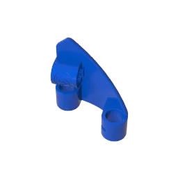 Painel curvo Gobricks GDS-90255 #   9 3 x 3 cônico esquerdo compatível com lego 2395 blocos de construção DIY infantis técnicos