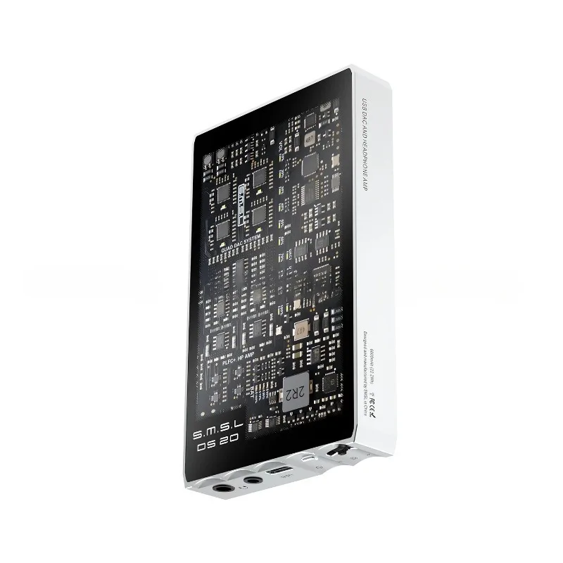 SMSL DS20 Portable Mobile Phone Typec Decoding Headphone Amplifier HiFi Fever Magnetic Suction Tail