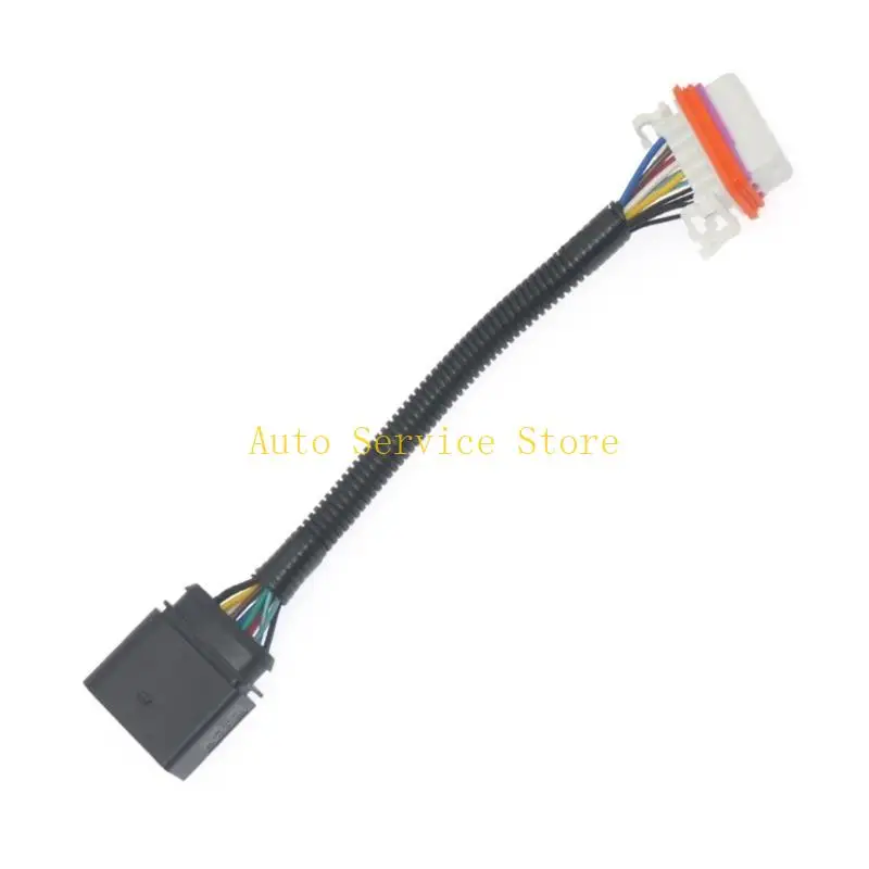 462A Replacement 12 Pin Automotive Headlight Wiring Harness Connector for 7L6971071A Front Light Assembly Easy Installation