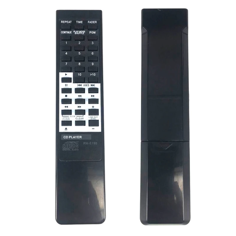 Replacement RM-E195 Remote Control Player No Battery Music Media Player for CD991 CD990 CD750 CD333 CD790 Player