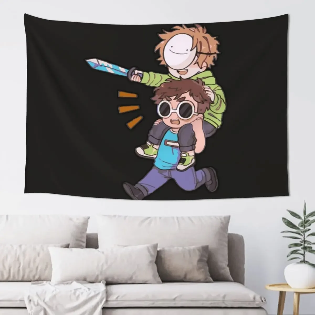 

dream smp all members Tapestry Wall Hanging Wall Home Decorations Decoration Wall Tapestry