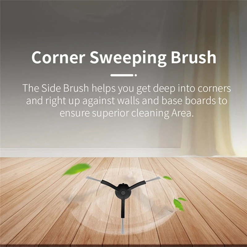 Основная щетка, боковая щетка, ткань для швабры, Hepa-фильтр для Xiaomi Mijia 2 Pro MJSTS1, запасные части для робота-пылесоса