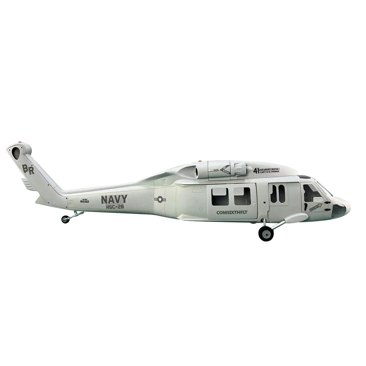 ROBAN 500 Size UH-60 RC Helicopter Scale Fuselage Glassfiber Copter Shell