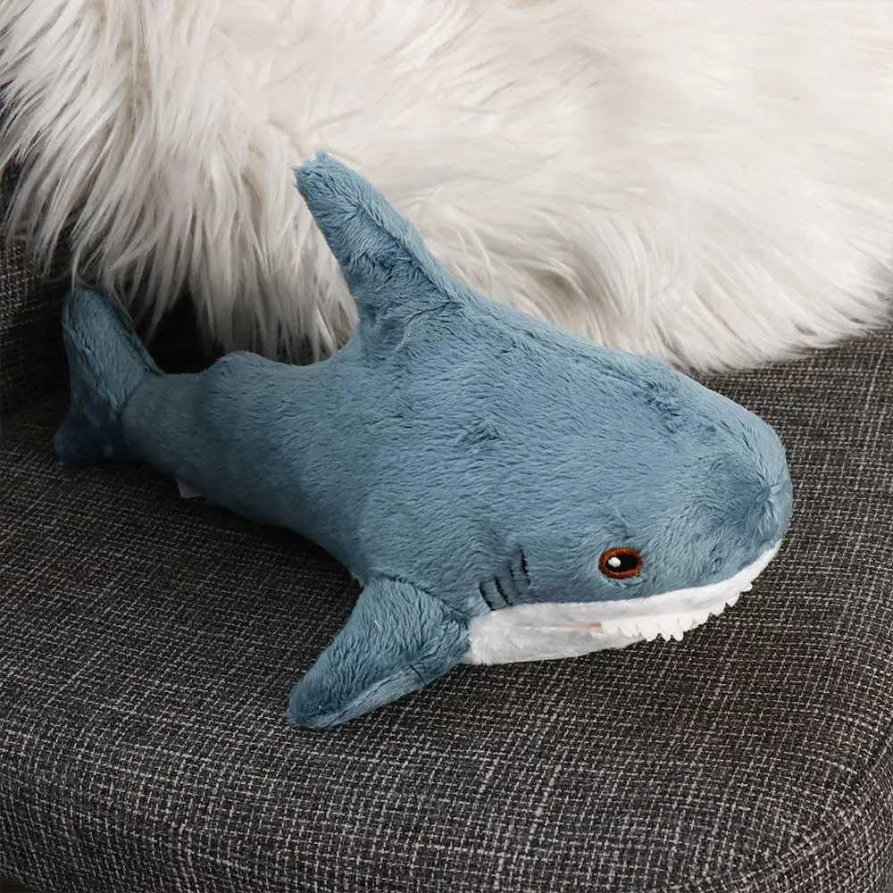 Doll Animal Reading Pillow Children Accompany Toy Stuffed Animal Giant Shark Plush Toy Shark Stuffed Dolls Birthday Gifts