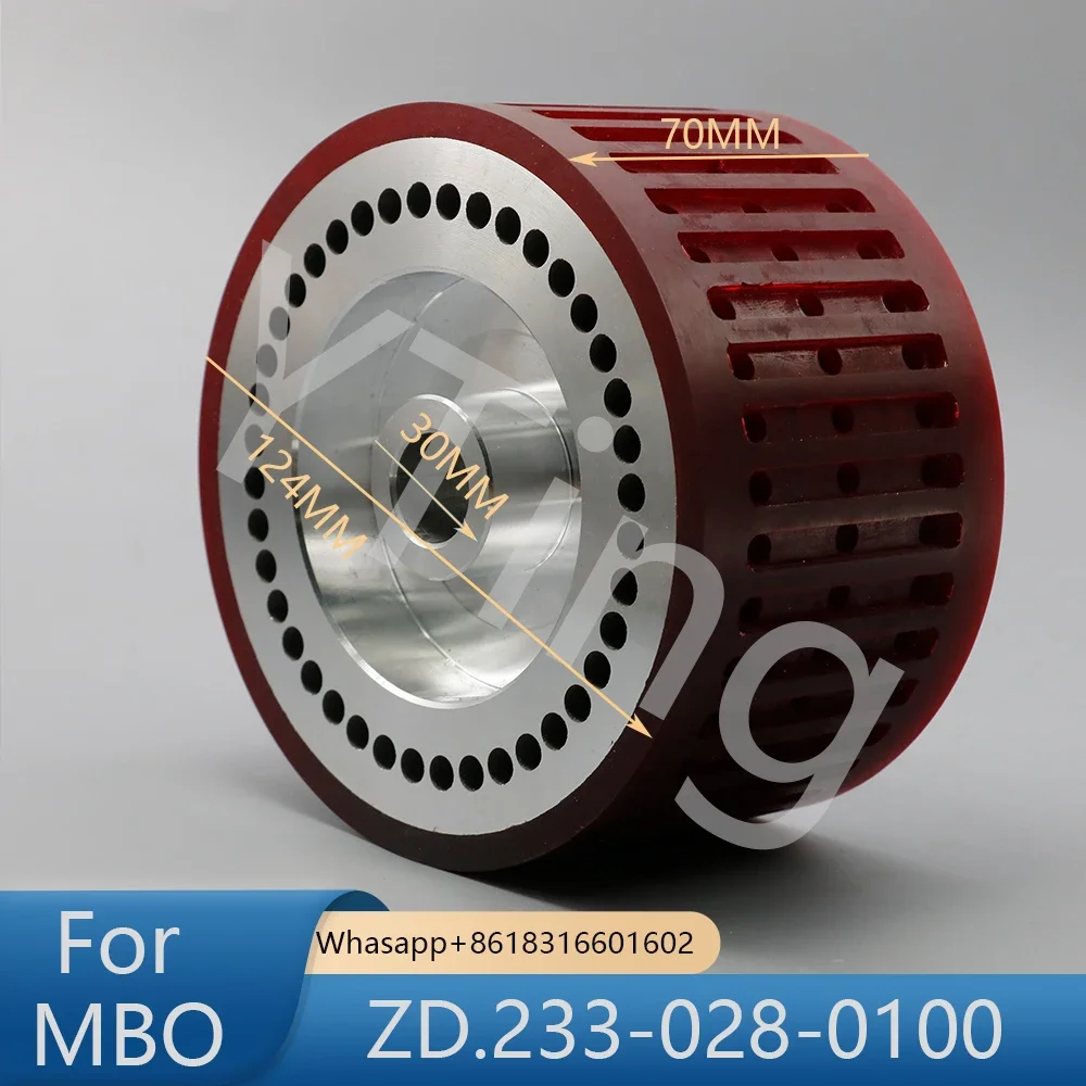 

Stahl MBO Folding Machine Spare Parts Suction Wheel FH.10066561/02 124x18x70mm ZD.233-028-0100