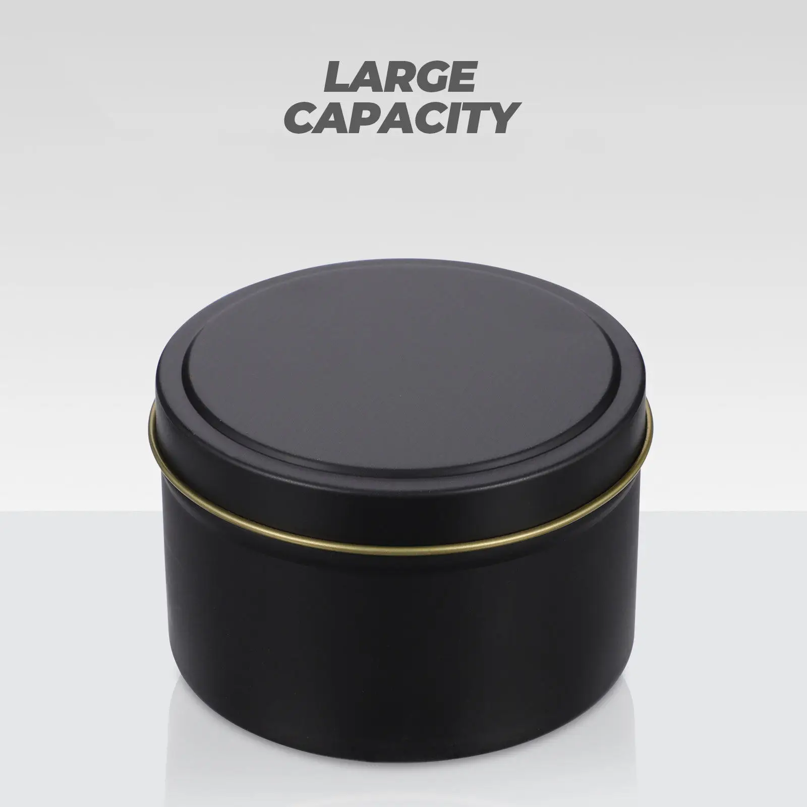 

Набор из 9 жестяных контейнеров: премиальные круглые банки для хранения, портативные, для DIY-проектов, конфет, чая, украшений