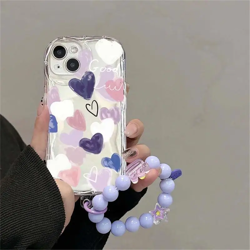 جراب مع سلسلة وسوار لـ infinix note 30 ، 40 ، pro ، 30i ، 40i ، 30 play ، ذكي 8 ، tecno ، spark ، 20 ، 20c