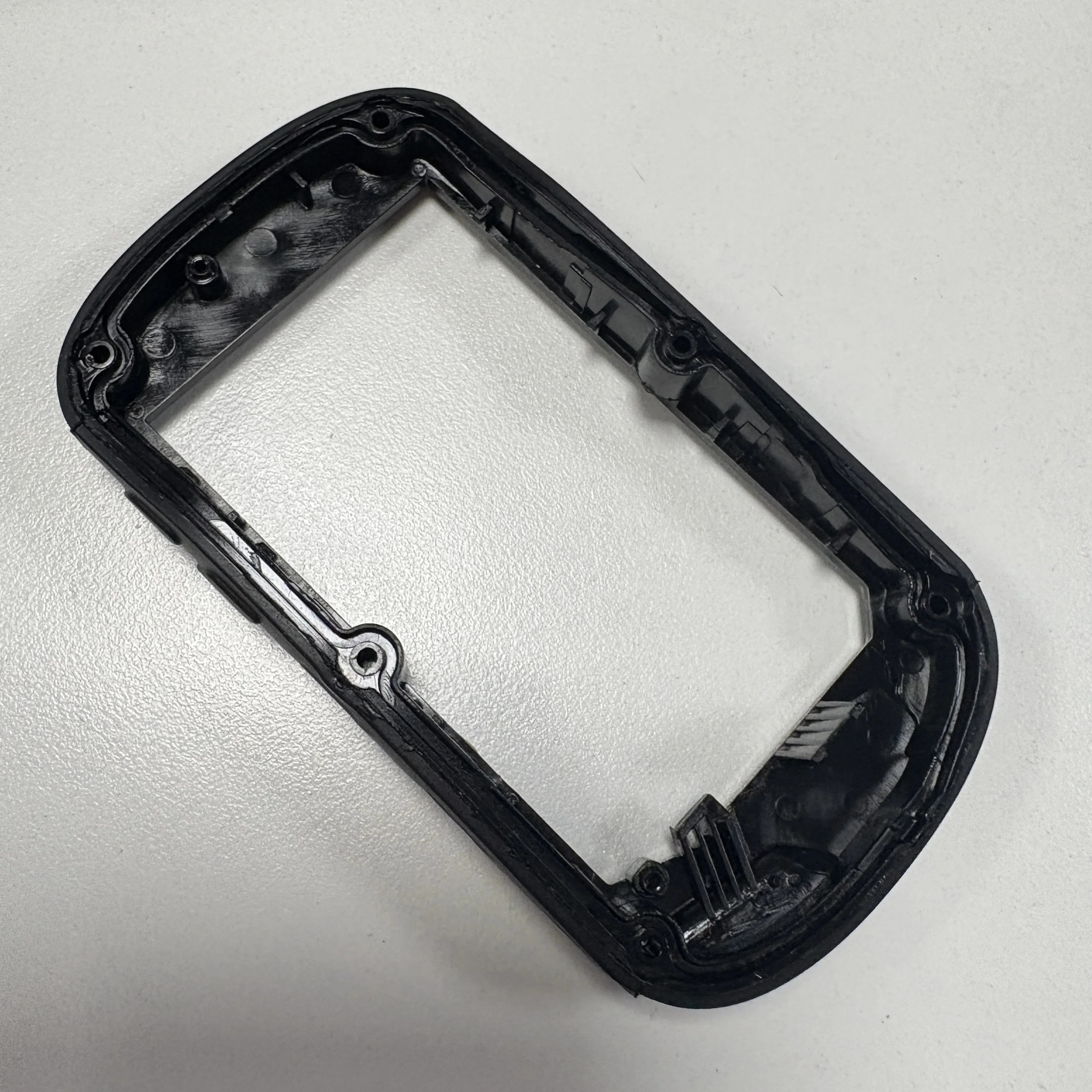 زر الإطار لـ Garmin Oregon 700 750 750t مع زر الطاقة غلاف أمامي بدون موصل USB صغير جزء إصلاح محمول