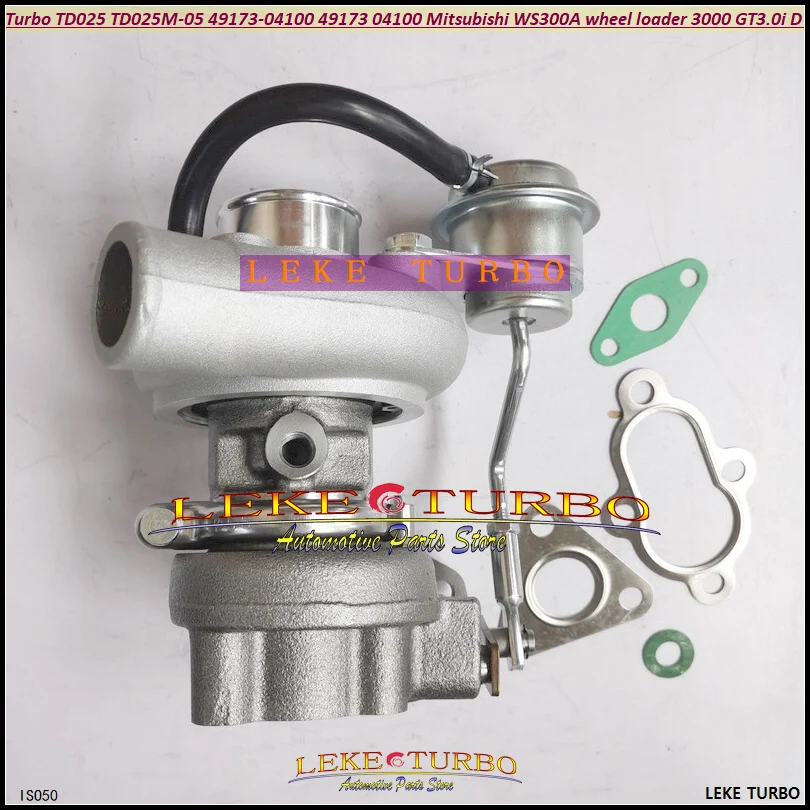 

Турбокомпрессор Turbo TD025 TD025M-05 49173-04100 4917304100 для фронтального погрузчика Mitsubishi WS300A 3000 GT3.0i 24V 4WD