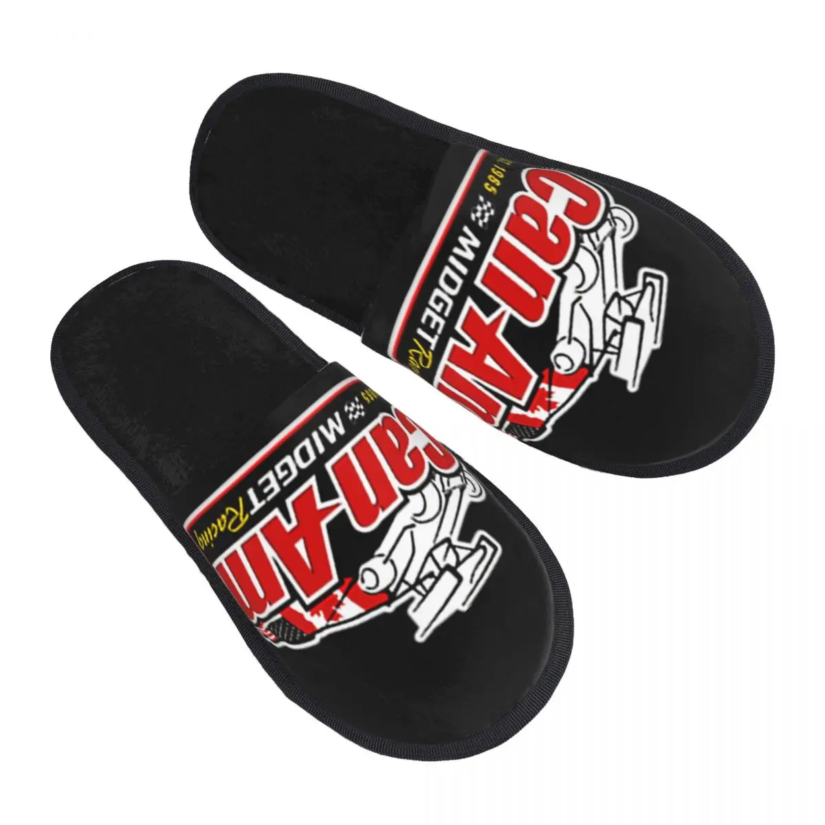 Custom Can-Am BRP Guest Slippers for Bedroom Women House Slipper