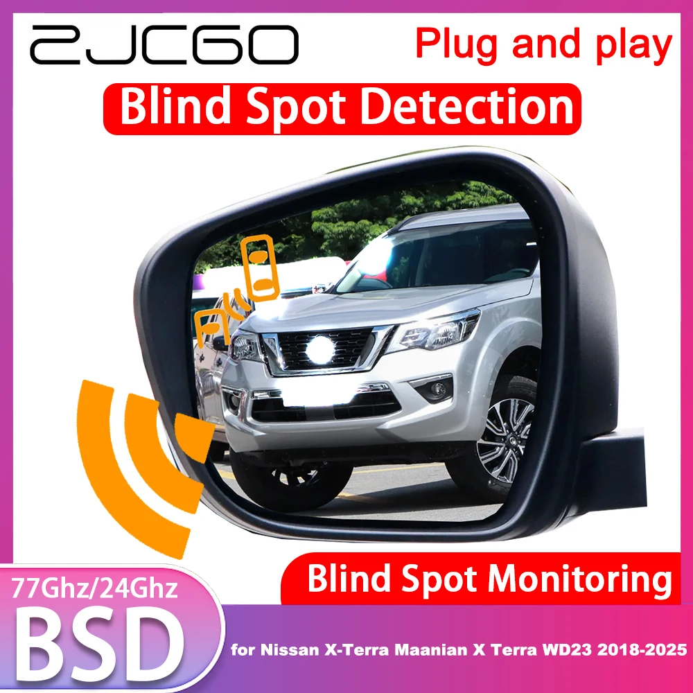for Nissan X-Terra Maanian X Terra WD23 2018-2025 OEM Blind Spot Detection Monitoring Warning Lane Assist System 77GHz Radar