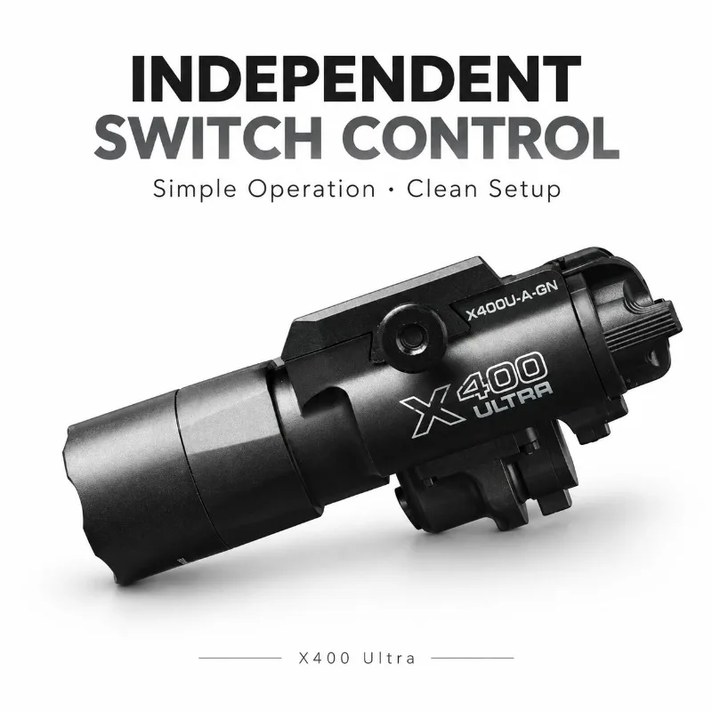 X400 Model Modification Light Accessory, X400 Ultra Under‑mount Lamp with Separate Switch for Hobby Display